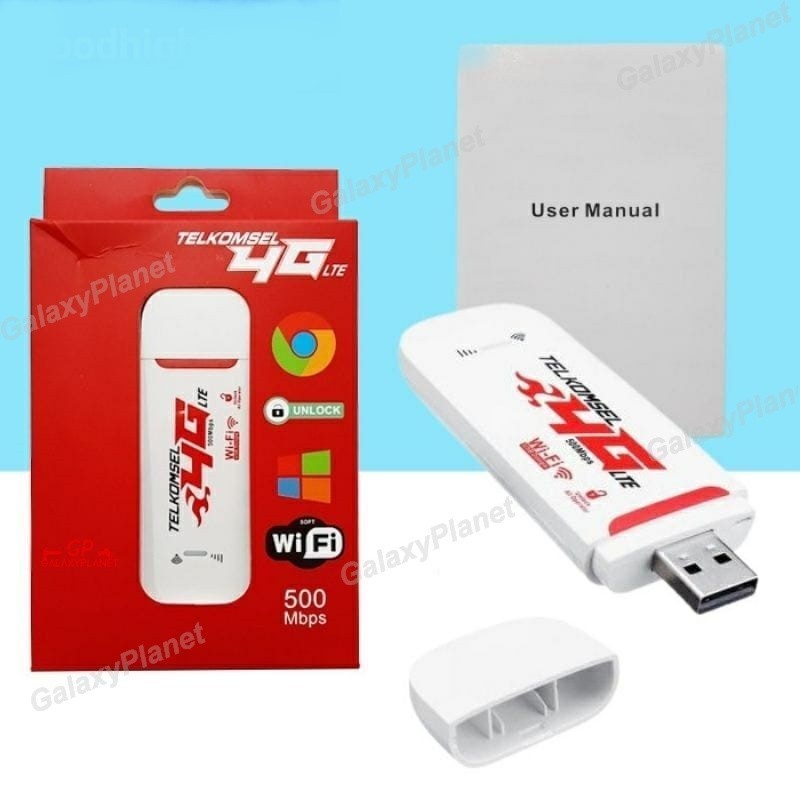 Modem Wifi Mifi 4G LTE USB Portable Unlock All Operator 150/500Mbps Hotspot Mobil Router GSM Luar Ru