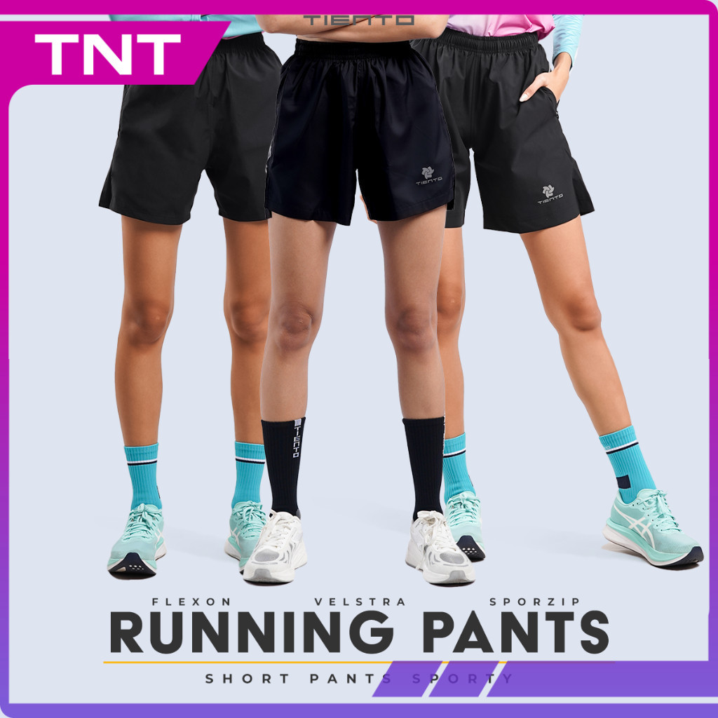 TNT Tiento Short Pants Running Wanita Celana Pendek Olahraga Lari