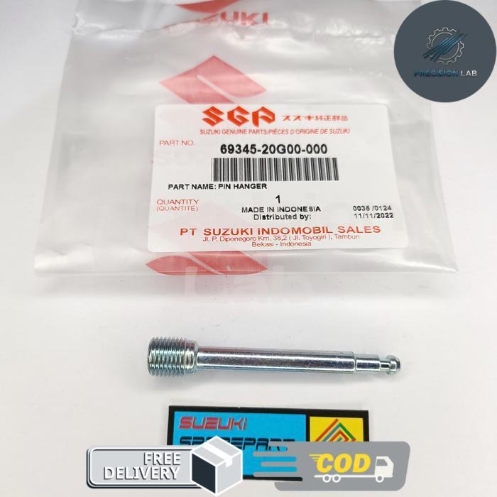 P.Lab- 69345-20G00-000 Pin Kampas Cakram Belakang Shogun FL SP 125 Ori
