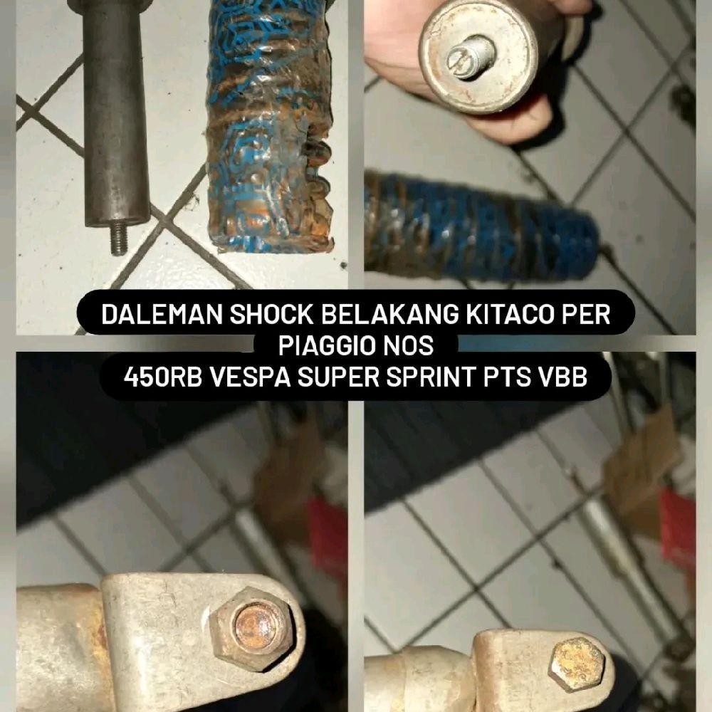 shock belakang vespa super sprint pts vbb nos sesuai foto merk kitaco