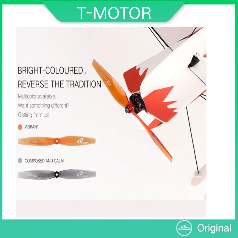 2025 New T-Motor F3P 4D 9SF T904D Plastic Propeller 4PCS, for FPV Fixed Wing Drone, 9x4D 4-Blade Pro