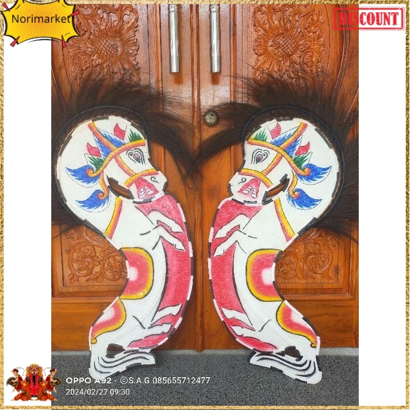 KEPANG SAFITRI ANAK / Jaranan Safitri / Kuda lumping anak / kuda lumping senterewe mainan NM -50