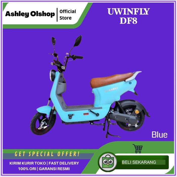 Sepeda Listrik Uwinfly DF8 Dragonfly 8 Uwinfly DF 8 Blue [ORI RESMI]