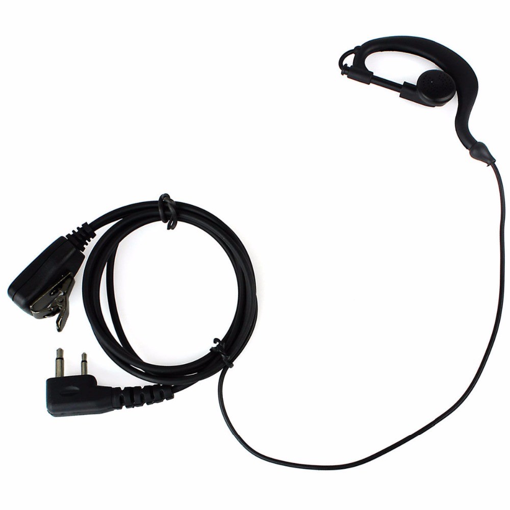 Walkie Talkie PTT MIC Rao Earpiece Headset for ICOM IC-F11 IC-F11S IC-F31 MAXON SL25 VERTEX VX-200 C