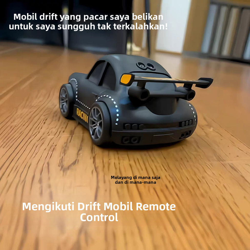 Mobil remote control mini, mobil sensor cerdas yang dapat mengikuti objek, mobil mainan drift remote