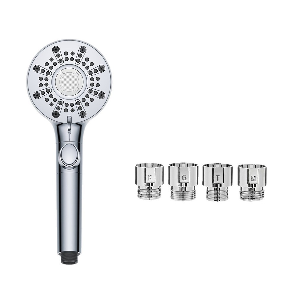 Micro Bubble Nano Water Shower Shower Head, Stainless Steel Filtered Water Purification Spray Handhe