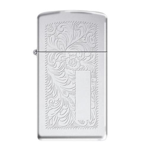 Zippo Original 1652 Slim Venetian High Polish Chrome