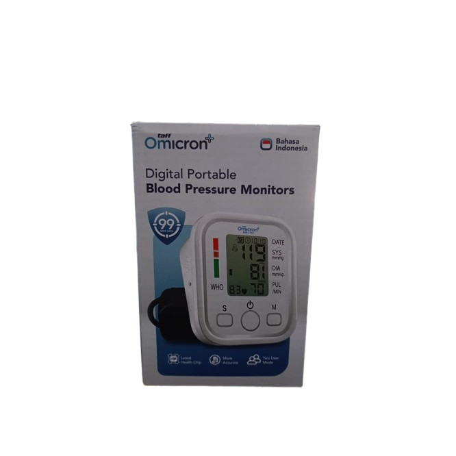 Tensimeter Taff Omicron BW3205 / Tensimeter Digital Pengukur Tekanan Darah - OMICRON