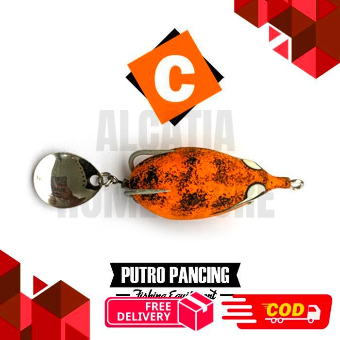 Lure Lure Bufo Togok Soft Frog - Orange