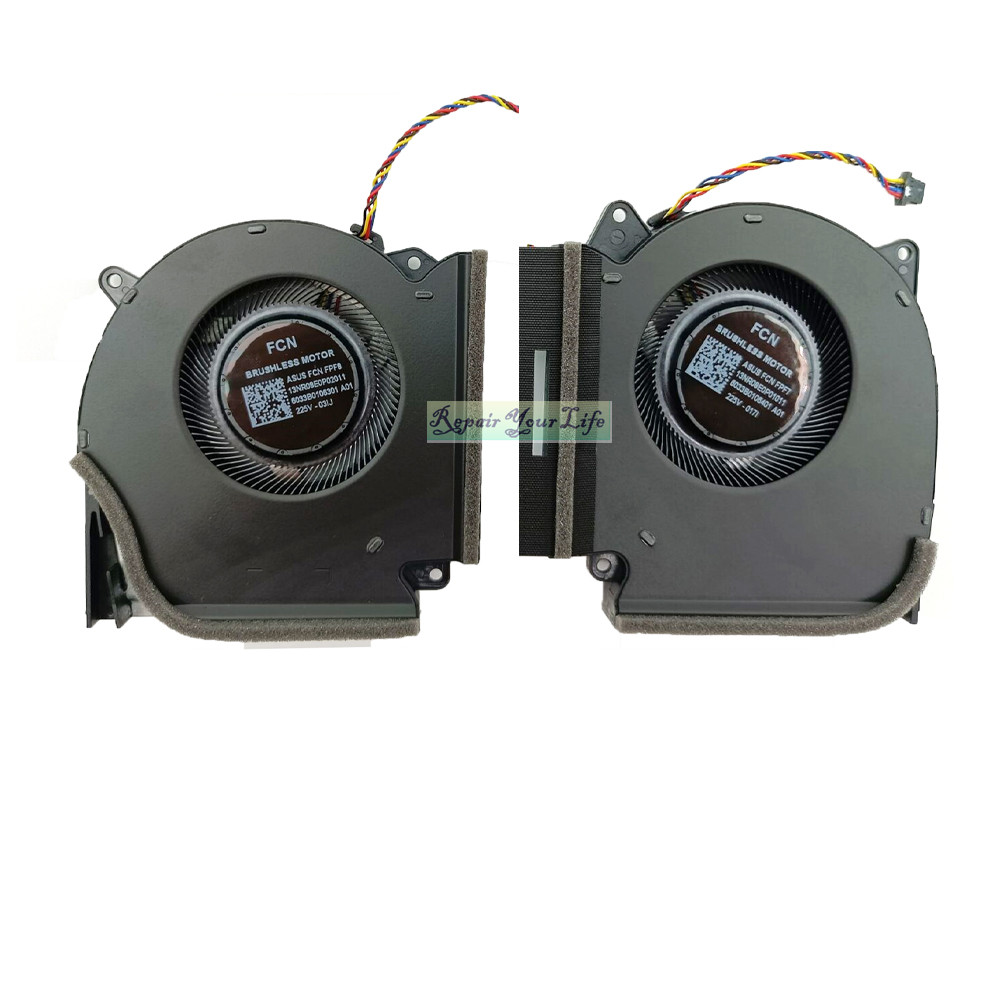 G733Z CPU GPU Cooling Fan Cooler For ASUS ROG Strix SCAR 17 G733ZW G733ZM G733ZX G733ZS Notebook Fan