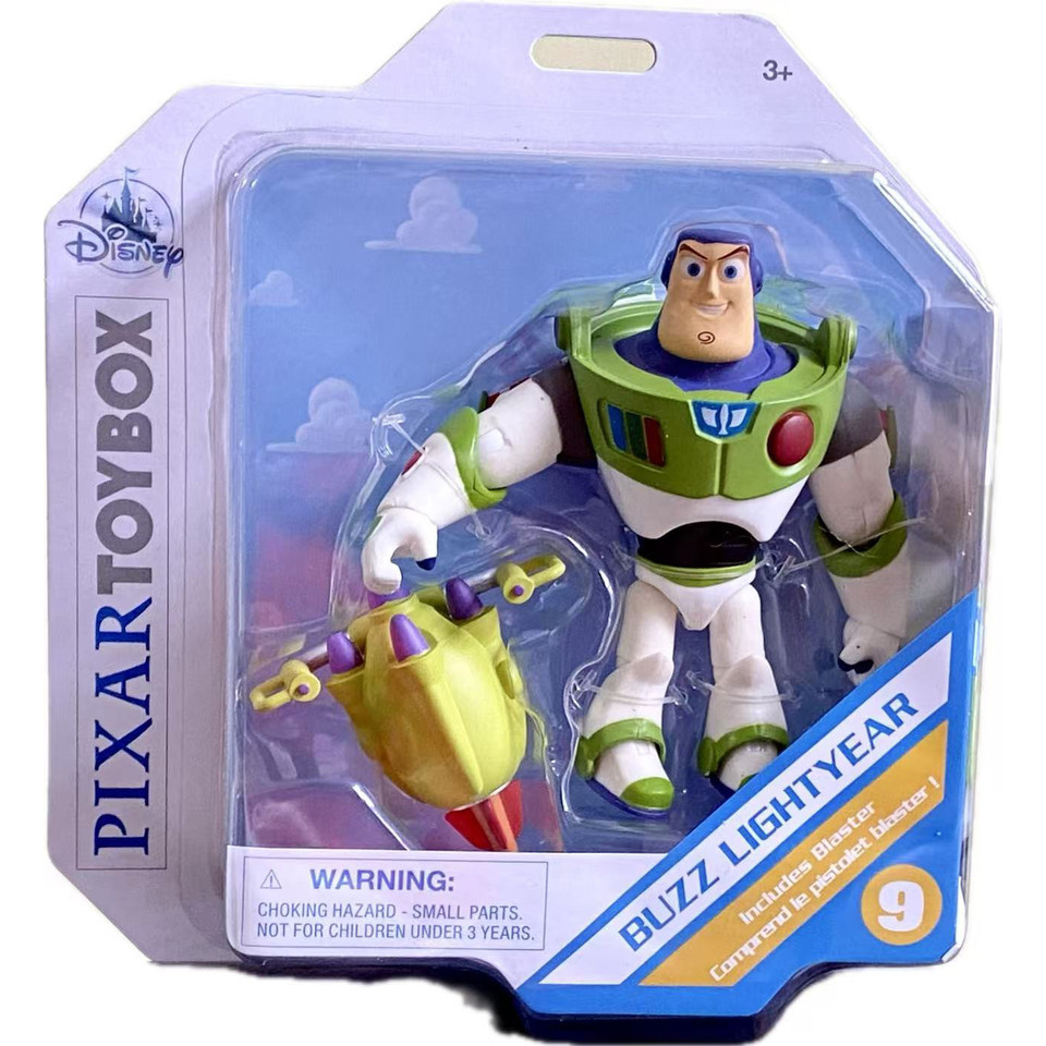 Original sney Genuine Toy Story Woody Jessie Buzz Lightyear Figurine Joint Movable Doll Bo Peep Peri