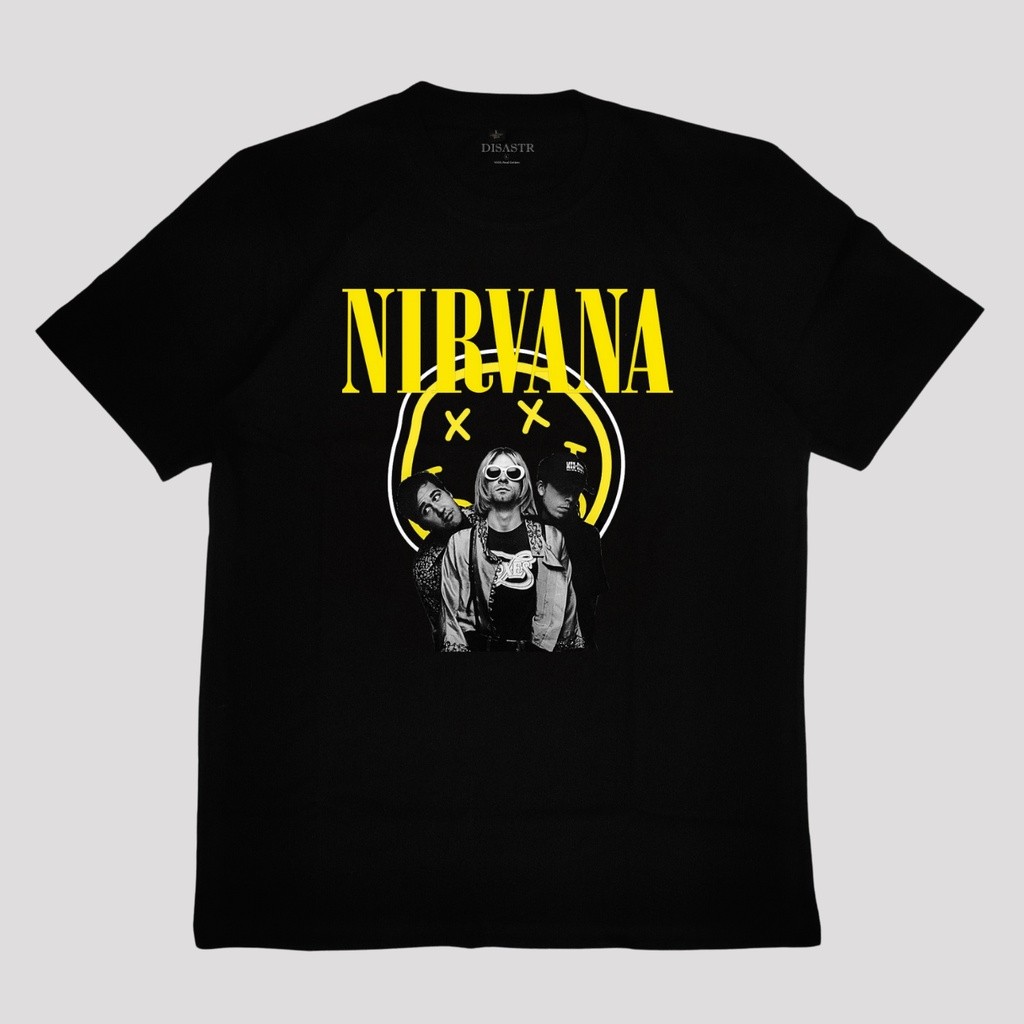 (COD) DISASTR Kaos Bootleg Tshirt Nirvana 2