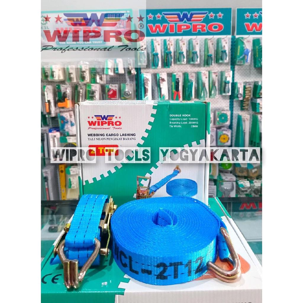 Wipro Webbing Cargo Lashing / Tali Pengikat Barang /  Track Belt