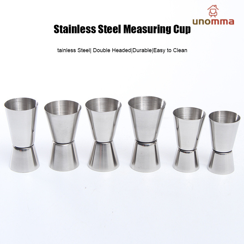 Bar Counter Blending Measuring Cup Double Headed Measuring Cup Stainless Steel Measuring Cup