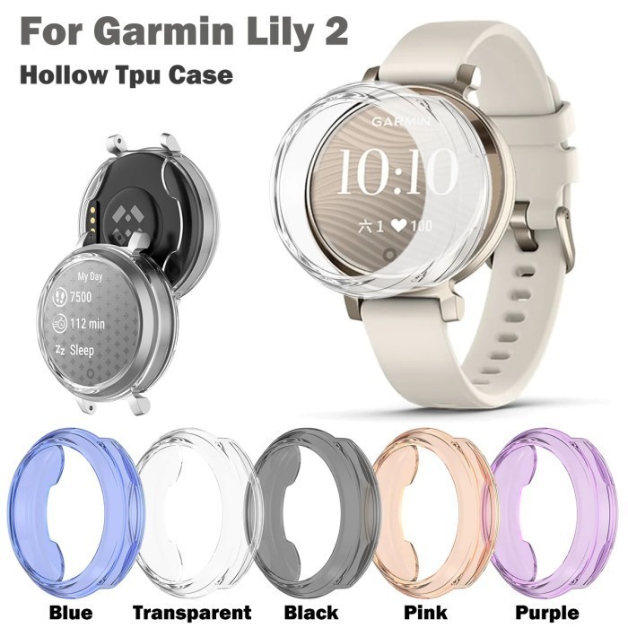 Case TPU Silikon Garmin Lily 2 / Case Bumper Silicone TPU Garmin Lily 2