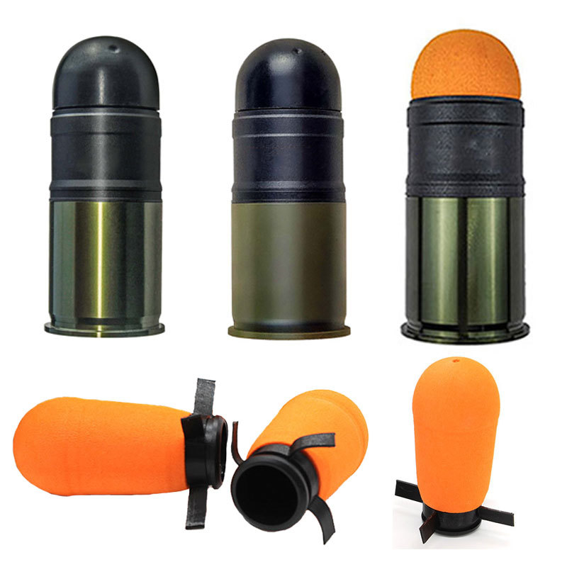 Outdoor Sports Adult Interactive Mainery 40mm Grenade Toy Sponge Bullet M79 GP30 M203 M320 MGL GL06 