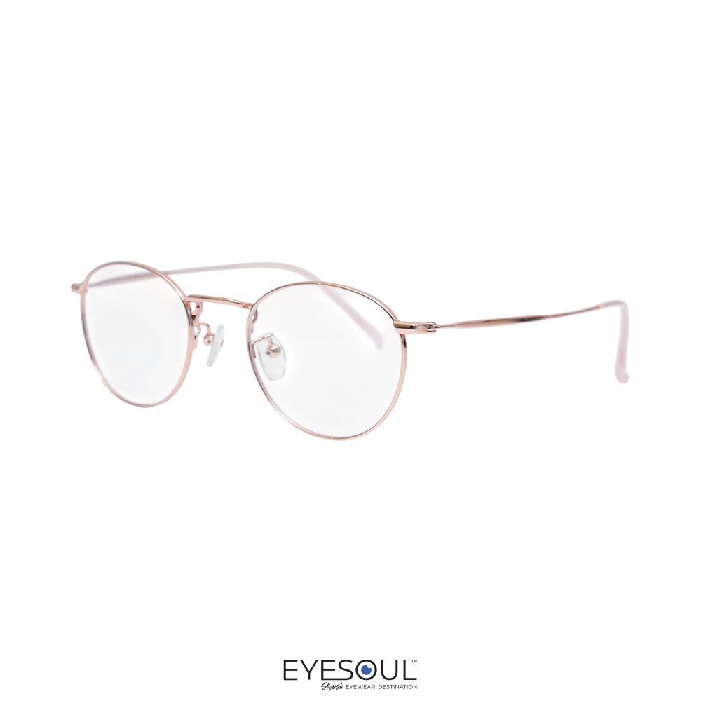 Parim Eyewear Kacamata Optical Titanium Round 83607 - Gold