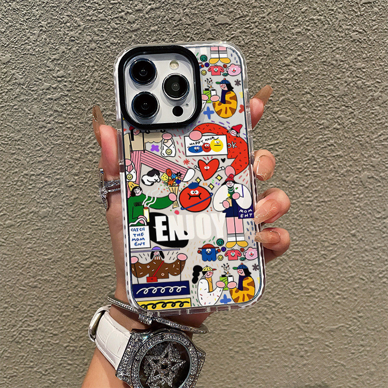 Personalized Creative Graffiti Apple15Phone case