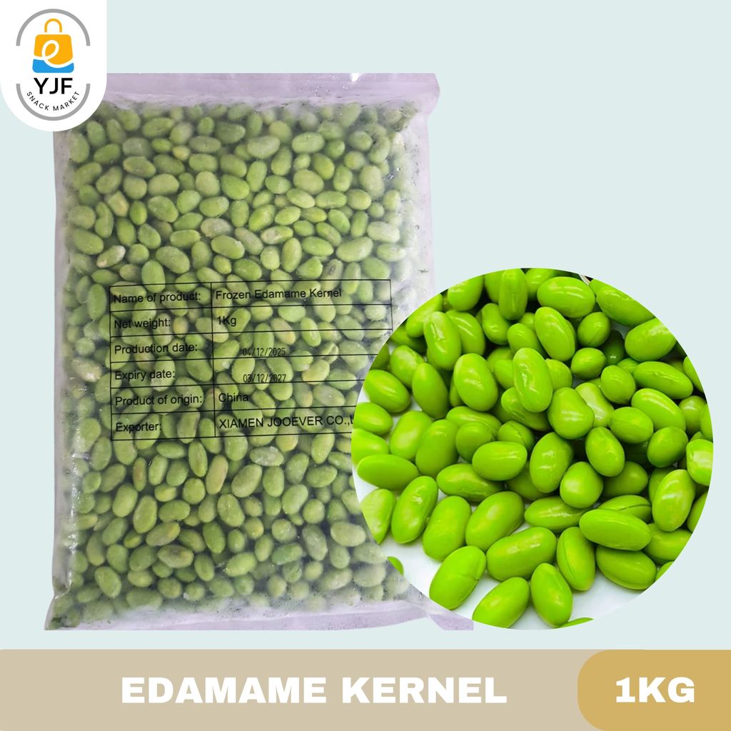 Edamame Kernel 1kg / Kacang Edamame Kupas / Edamame Frozen / Edamame Beku