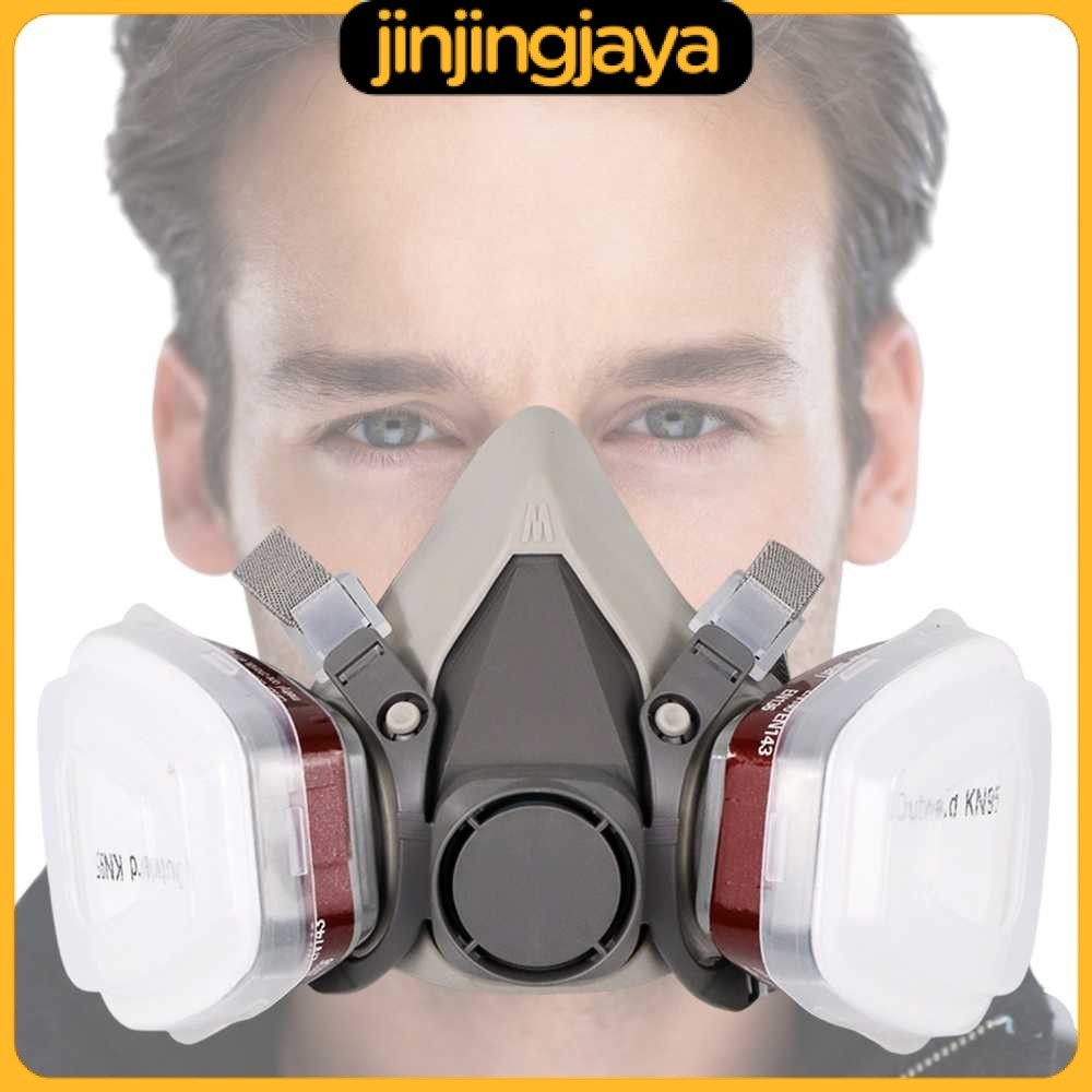 Masker Gas Half Mask Respirator KN95 - 6200