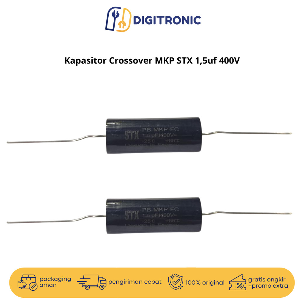 Kapasitor Crossover MKP STX 1,5uf 400V