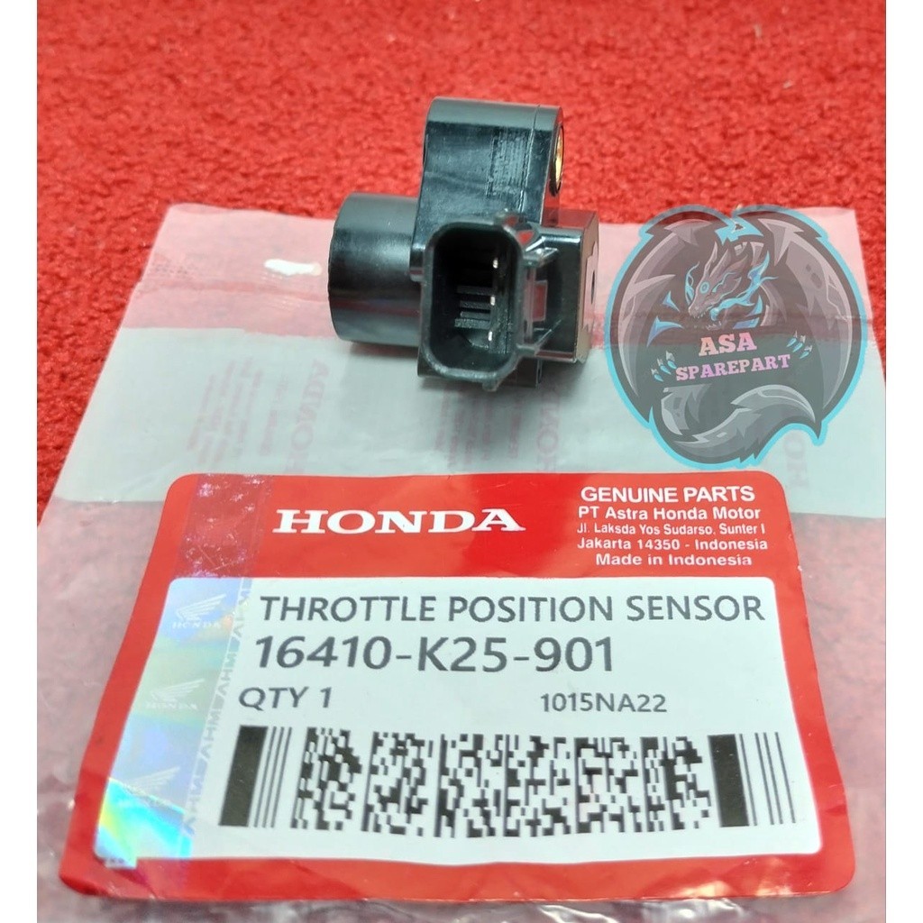 ORIGINAL AHM SENSOR TPS K25 Motor HONDA VARIO 125 , BEAT FI Injeksi , BEAT ESP Stater halus ,Beat St