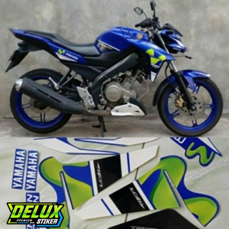 Striping sticker lis les DECAL POLET STRIPING STANDAR Vixion movistar 2015/2016