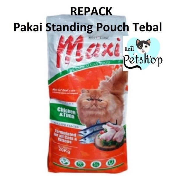 Maxi Cat Dry Food Kitten & Adult Repack 1.2kg