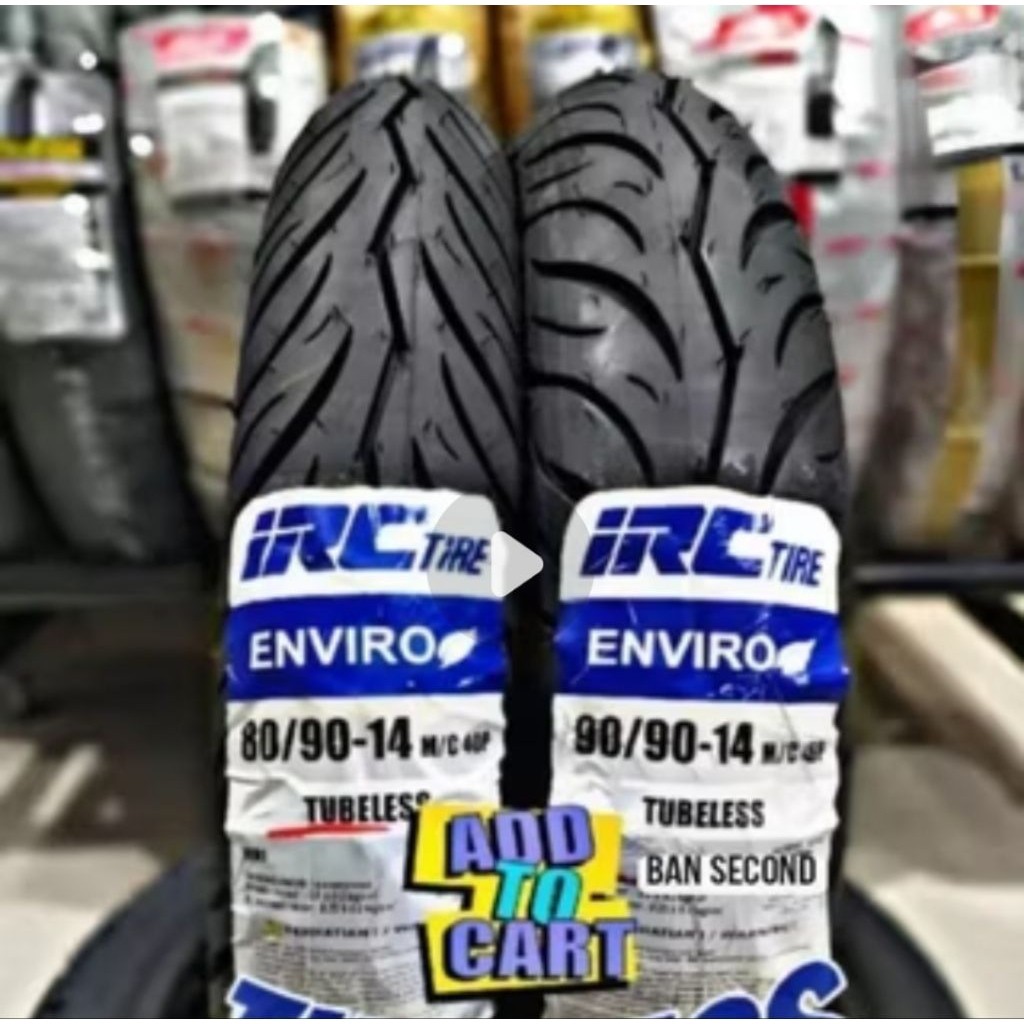 PROMO SEPASANG BAN MOTOR METIK BEAT VARIO MIO SCOOPY TUBLES