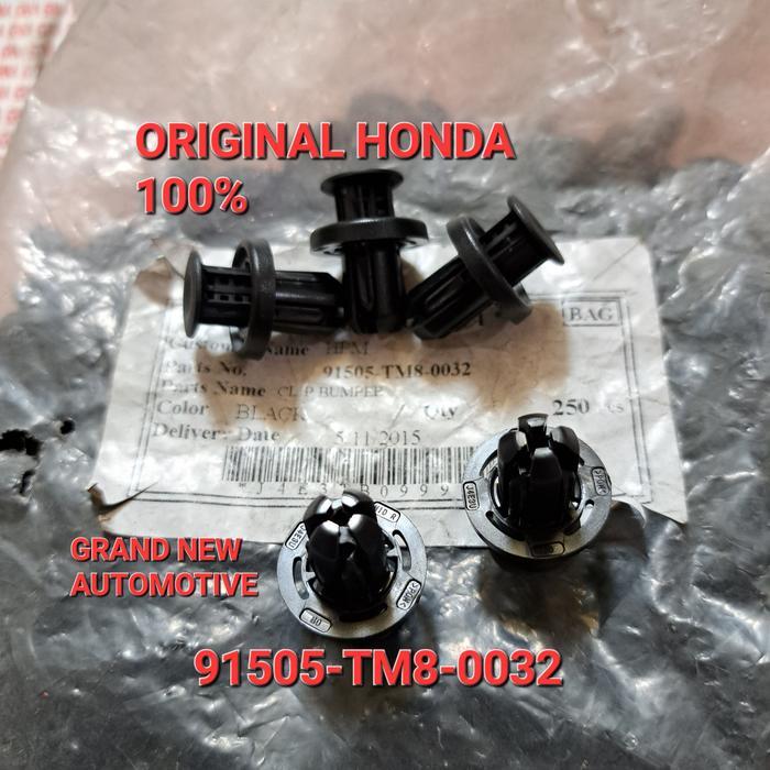 KANCING CLIP BUMPER KLIP BEMPER HONDA CRV TURBO ORIGINAL 100% TERLARIS