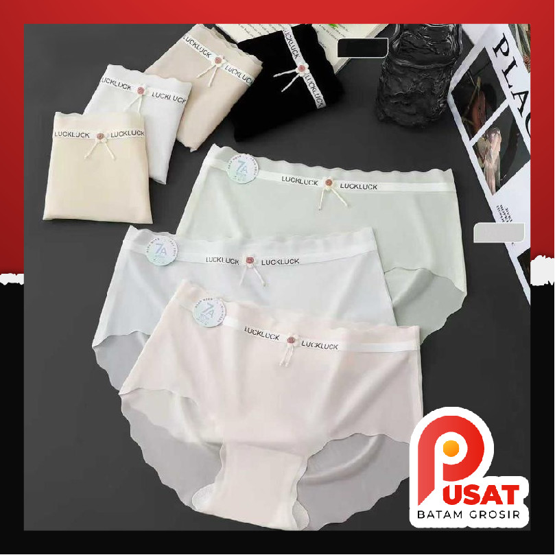 Pusat Batam Grosir - C1361 Kolor Karakter Doggy / Celana Dalam Motif Bear / CD Wanita / Pakaian Dala