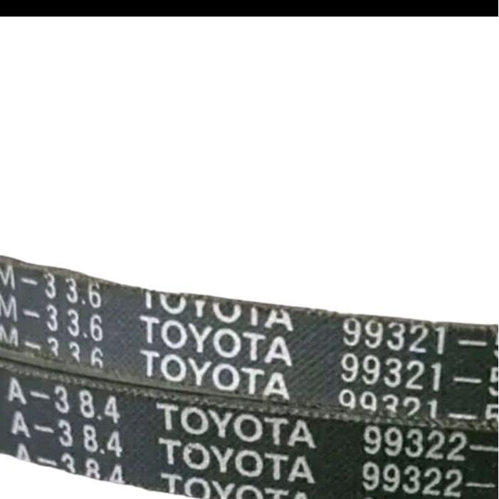 Fan belt fanbelt Toyota Kijang Super Corolla DX ORIGINAL SET Tahun 1990 ke bawah TERLARIS