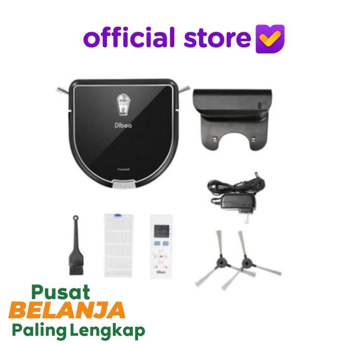 Dibea Penghisap Debu Kering Robotic D960 - Hitam