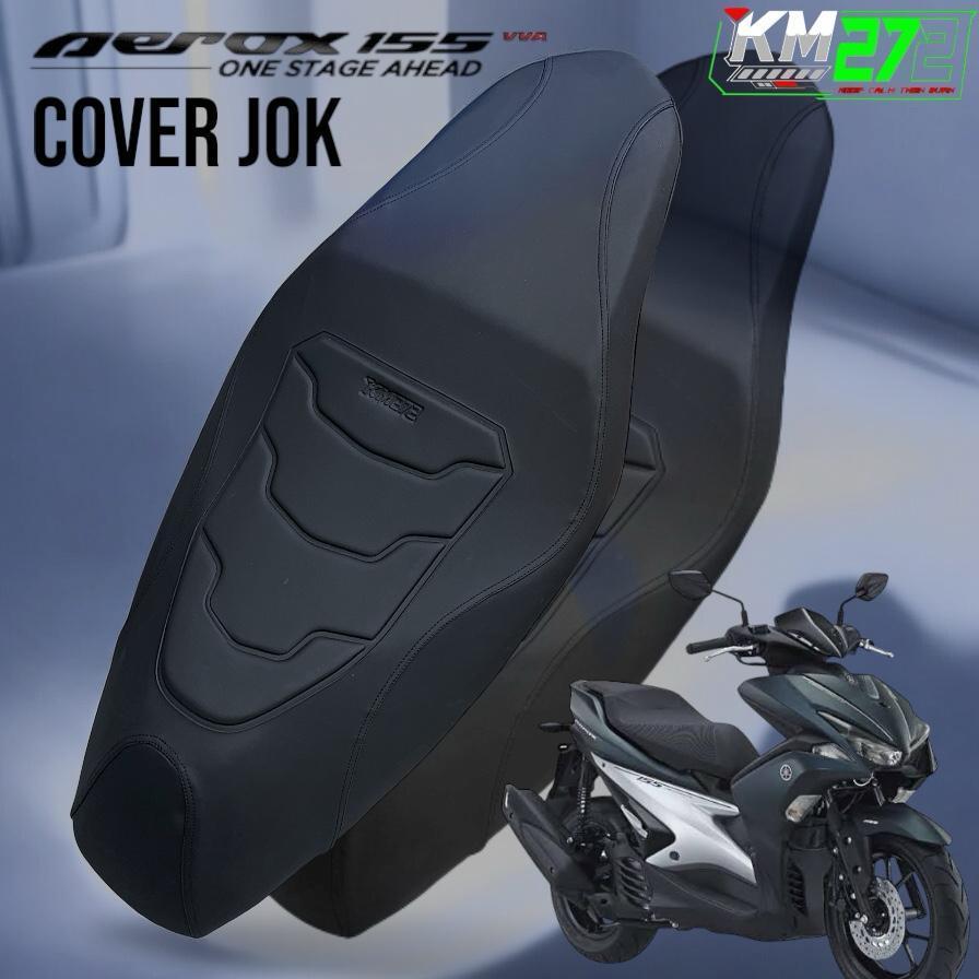 KM272 Cover Jok Motor AEROX 155 OLD  / Sarung Jok Motor Portable Anti Ribet