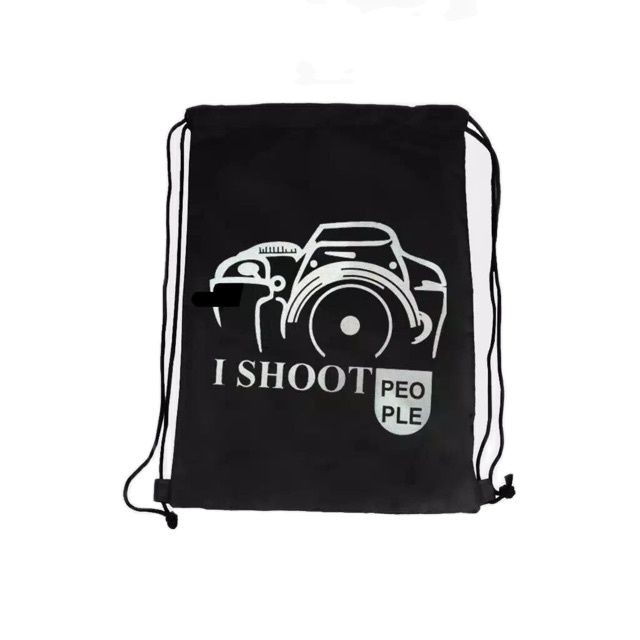 KAMERA -   Tas Ransel Serut Pria Wanita Kanvas Murah