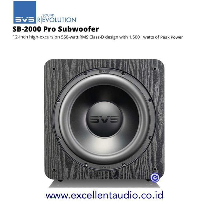 PROMO GASPOLL SVS SB2000 Pro Active Subwoofer