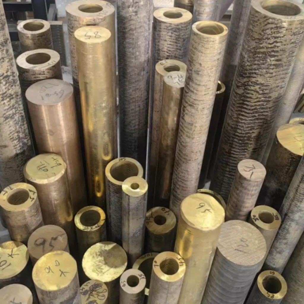 AS Bronze Lubang ( OD 27mm x ID 10mm ) | Bronze Hollow Bar per 1cm