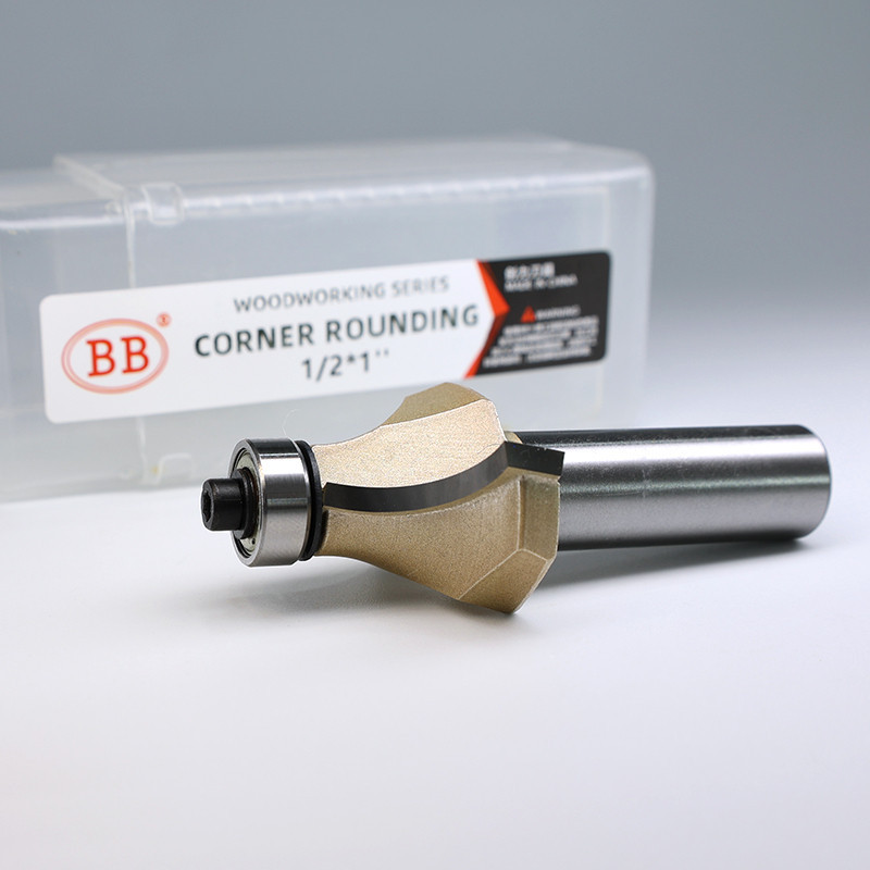 Corner Rounng Router Bit Concave Milling Cutter Bullnose Woodworking Tool Round Edge Trimmer Shank 1