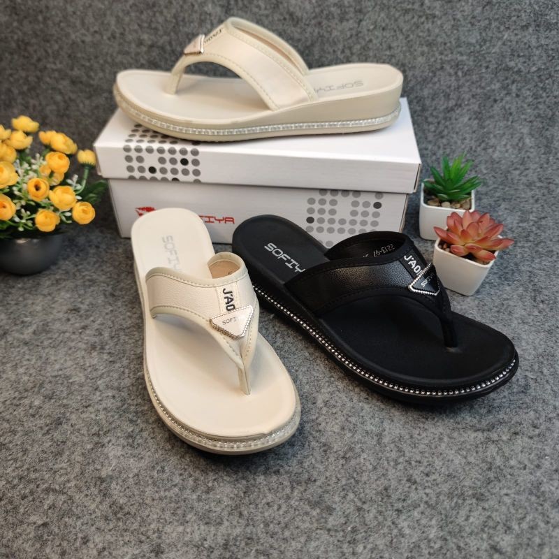 [BISA COD] SOFIYA ORI 2213 106 SANDAL WANITA IMPORT / SANDAL JEPIT  WANITA / SANDAL WEDGES