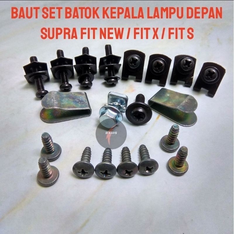 baut batok Supra fit new / baut batok kepala Supra fit x / baut batok kepala Supra fit s