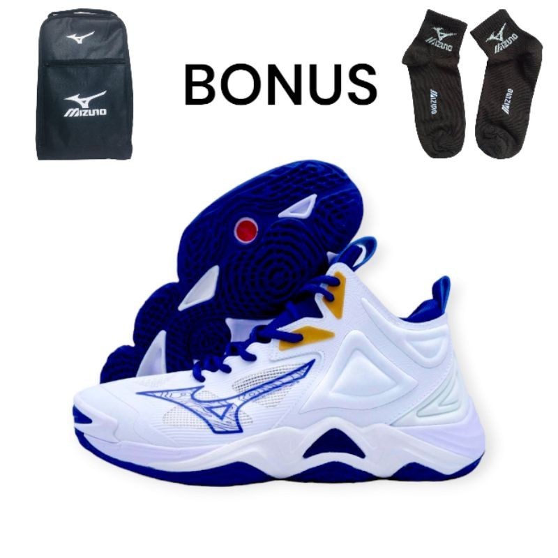 Sepatu Mizuno Wave Momentum 3 Mid /Sepatu Voli Mizuno Wave Momentum /Sepatu Mizuno Wave Momentum 3 l