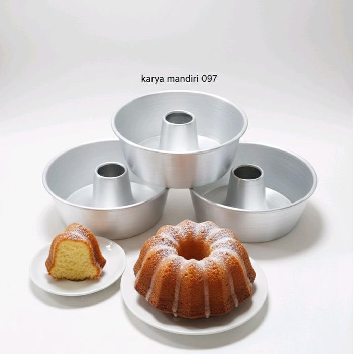 loyang tulban/loyang bolu paket 3pcs dan 6pcs loyang tulban Kitchenware - 3pcs loyang tulban, 16cm