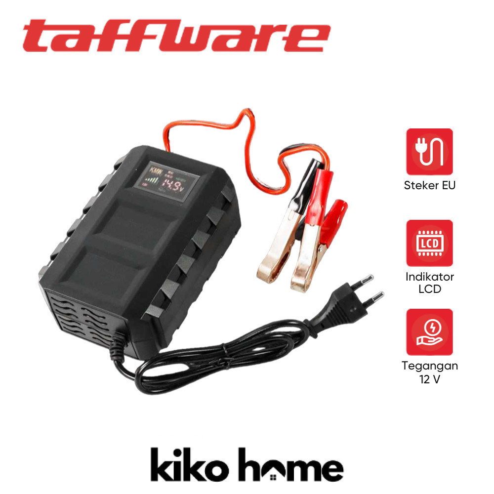 TAFFWARE Charger Aki Mobil Intelligent Battery Charger 12V 20A - KC-20A