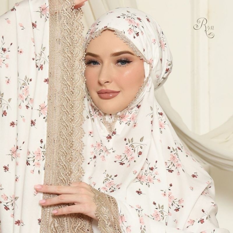 Ryn Rayyan Official | Mukena Rayyan Shahira Series | Mukena Dewasa Travelling Rayon Original RYN