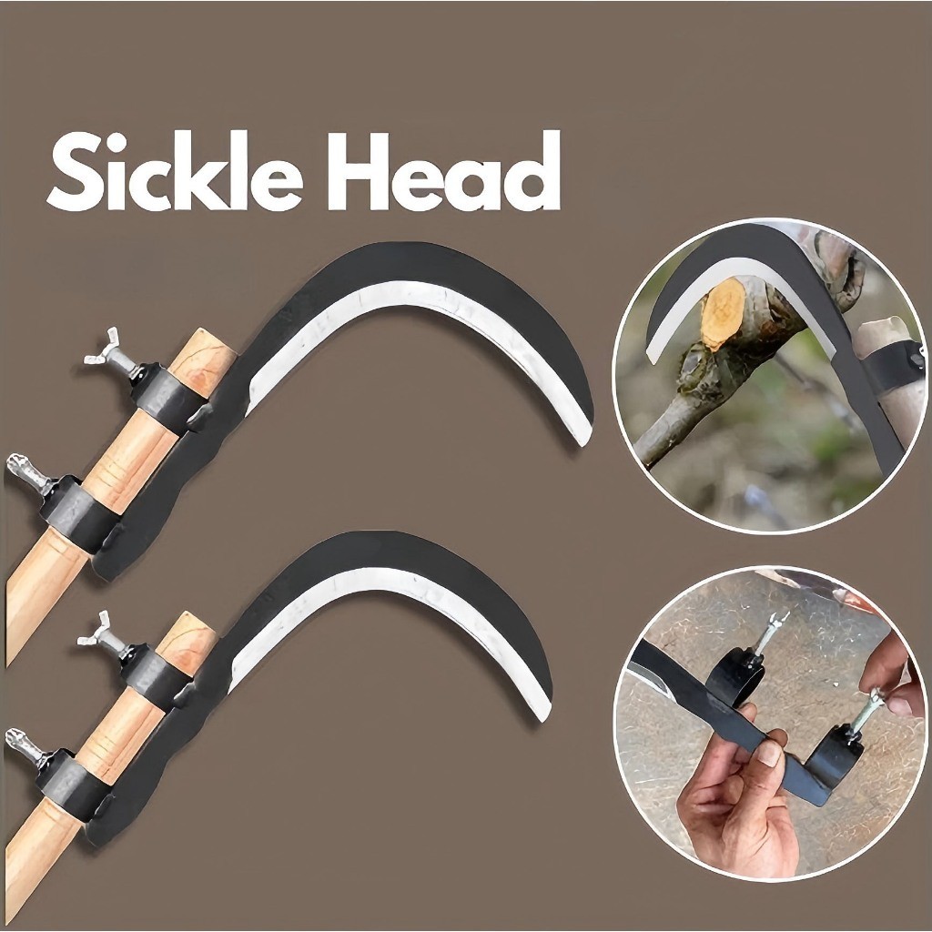 [READY] Adjustable Sabit Pisau Pinang Memangkas Dan Memetik Alat Pertanian Pisau Pinang Adjustable S