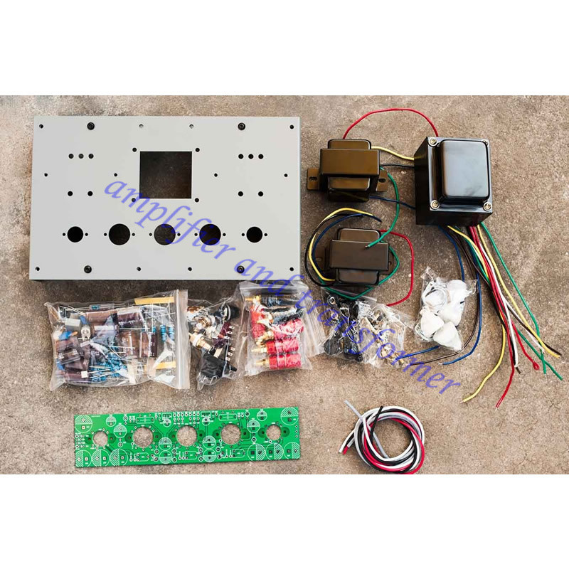 6N2 EL84 tube amplifier,Small 5 lamp amp,  output power 4W*2, suitable speaker 65 inch, suitable for