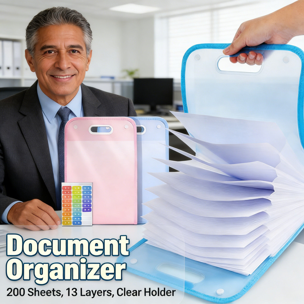 Tas File Akordeon Holder | Document Clear Tas Map File Handle Map File Tas | Organizer File Sekat Ke