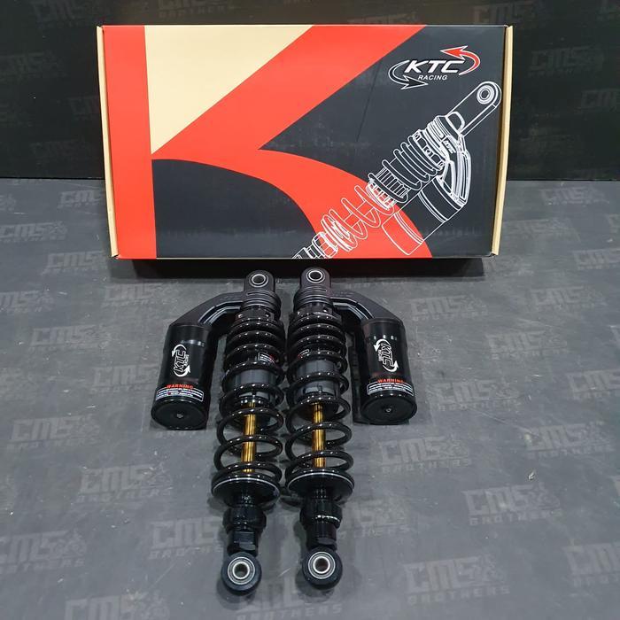 Shockbreaker Sok Tabung Atas ONYX KTC 2Panah 320mm Yamaha RxKing Hitam