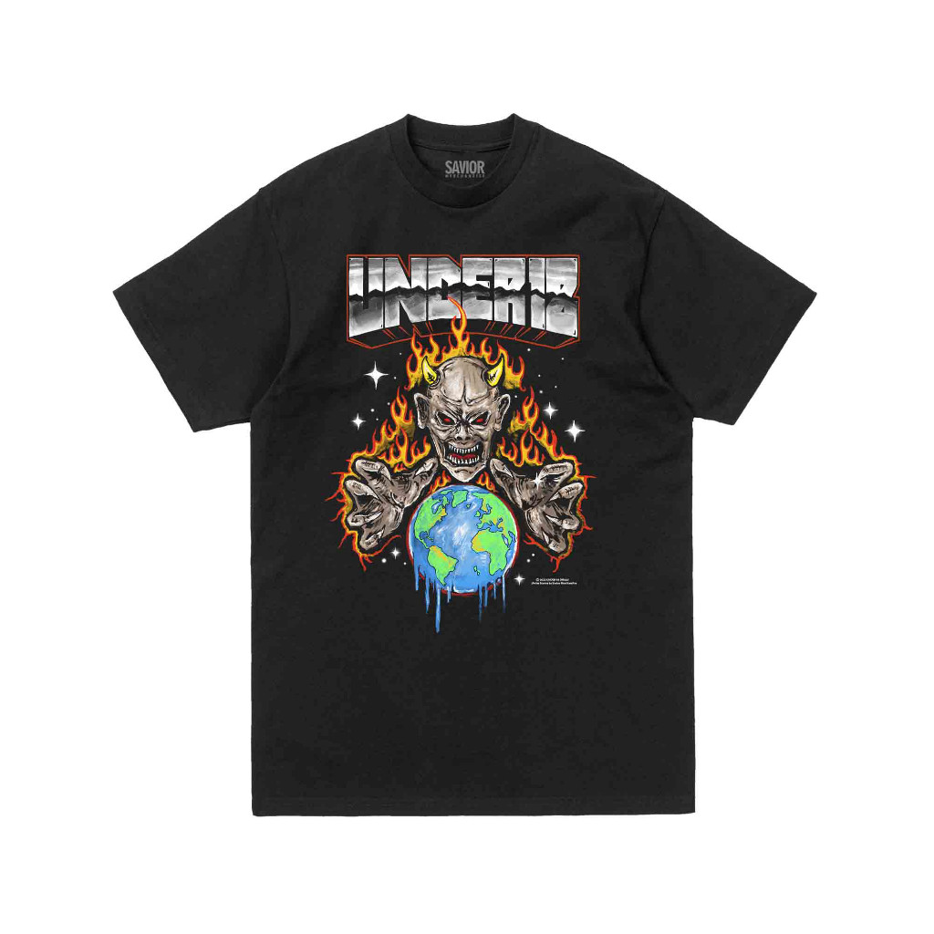 Kaos Casual- ORIGINAL T SHIRT UNDER18 WORLD