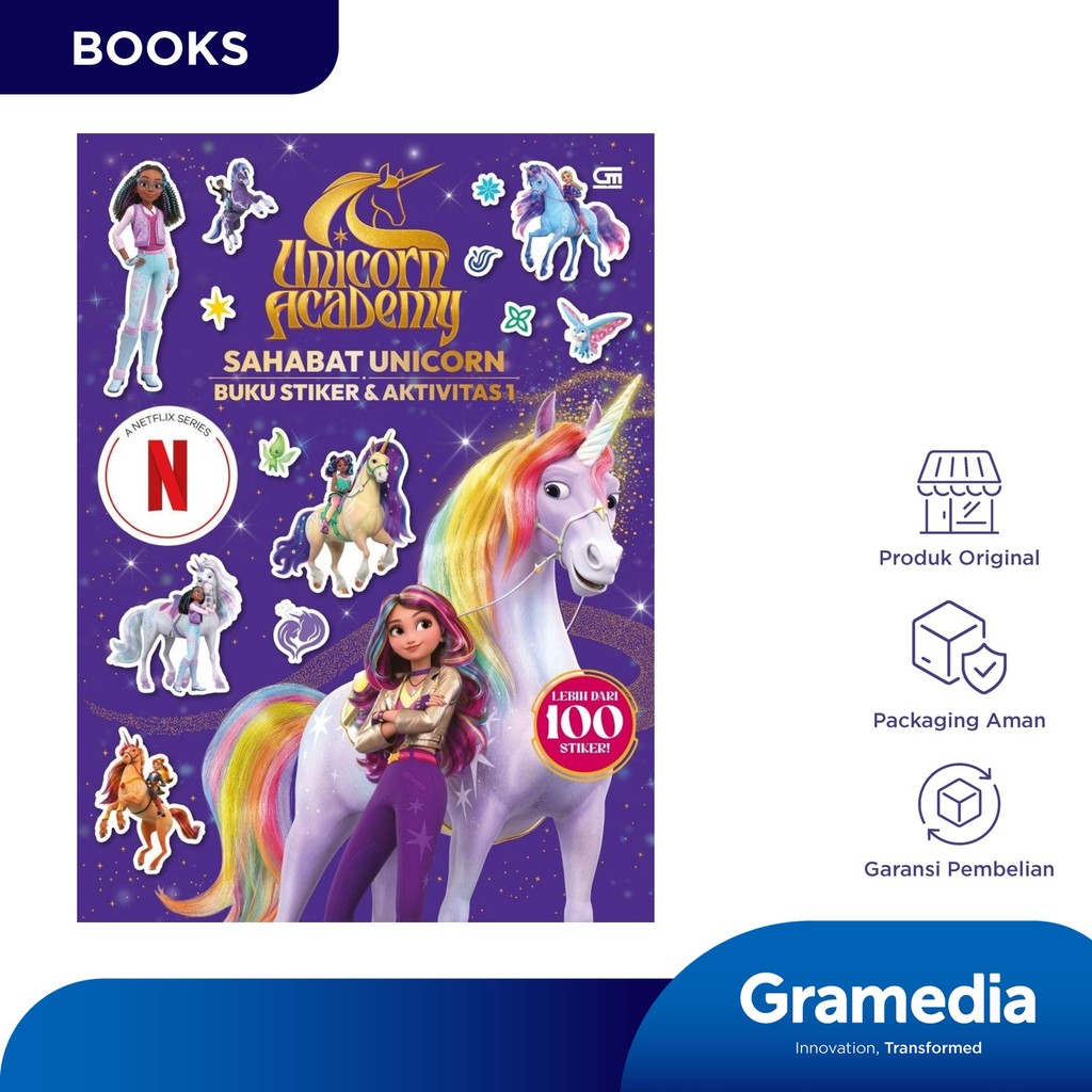 Unicorn Academy: Sahabat Unicorn - Buku Stiker & Aktivitas 1 (Lucy Truman)
